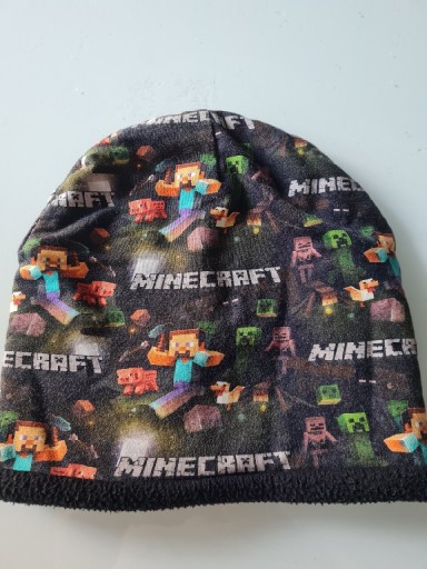 Zdjęcie oferty: Zimowa czapka na plarze Minecraft 