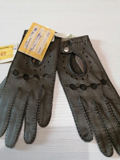 Zdjęcie oferty: Nowe rękawiczki skórzane vintage 1985 r Renifer