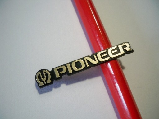 Zdjęcie oferty: logo znaczek emblemat Pioneer ok. 37mm PLASTIK 