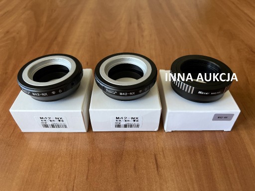 Zdjęcie oferty: Adapter obiektywu M42 do Samsung NX Fusnid NX-M42