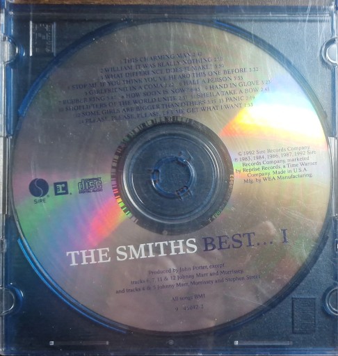 Zdjęcie oferty: THE SMITHS Best... I wyd.USA