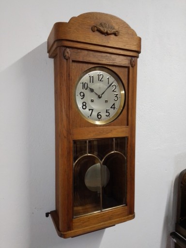 Zdjęcie oferty: Elegancki Zabytkowy zegar firmy JUNGHANS ok1920r!