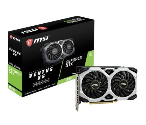 Zdjęcie oferty: MSI GeForce GTX 1660 VENTUS XS OC 6GB GDDR5