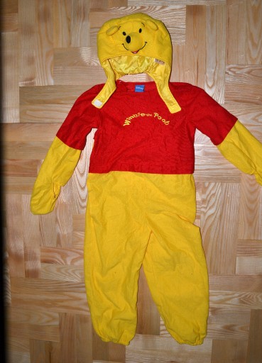 Zdjęcie oferty: 120^ Miś Puchatek  strój piżama przebranie 5/6 Lat_110/116 cm