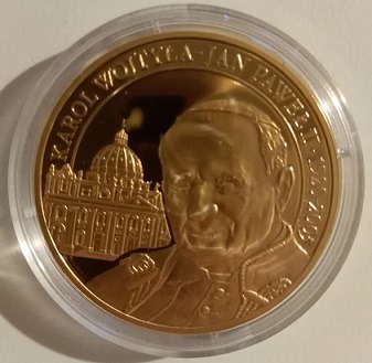 Zdjęcie oferty: Medal z serii "Wielcy Polacy" - JAN PAWEŁ II 