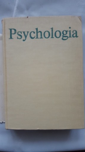 Zdjęcie oferty: Psychologia Tadeusz Tomaszewski