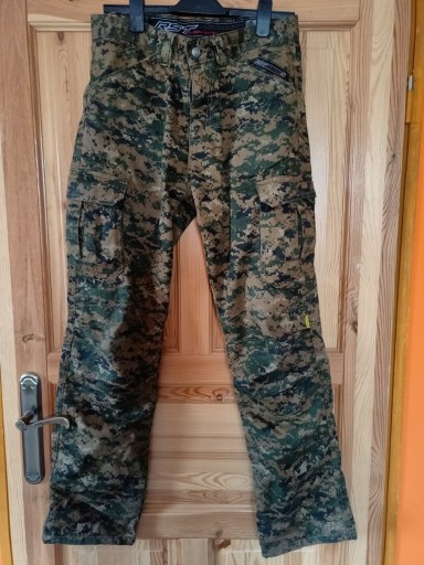 Zdjęcie oferty: Spodnie motocykl RST marpat woodland UK32  pas 84