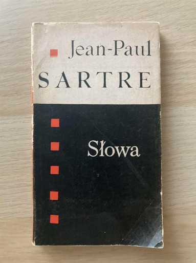 Zdjęcie oferty: Słowa - Jean-Paul Sartre PIW 1968