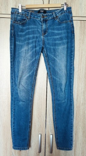 Zdjęcie oferty: Object jeansy proste rurki ZIP zamek XL/42