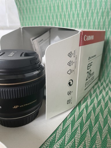 Zdjęcie oferty: Obiektyw Canon EF 28 f/1.8 USM małoużyw gwarancja