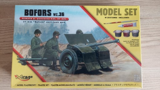 Zdjęcie oferty: Model Bofors wz.36 37mm 1/35 