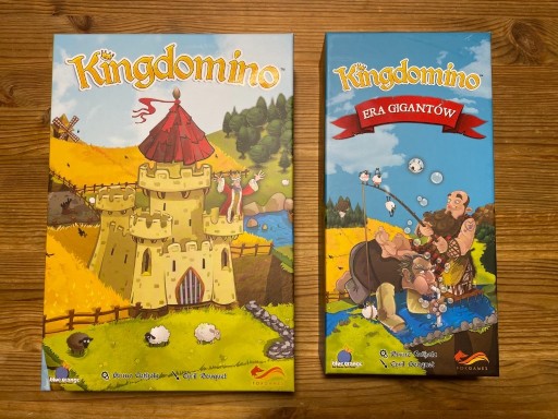 Zdjęcie oferty: Kingdomino + dodatek Era Gigantów (FoxGames)