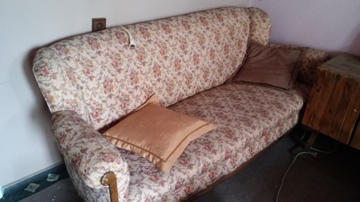 Zdjęcie oferty: Komplet wypoczynkowy, sofa plus 2 fotele, ludwik