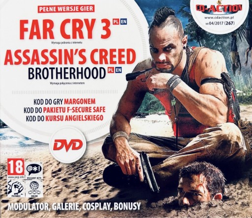 Zdjęcie oferty: CD-Action DVD nr 267: Far Cry, Assassin’s Creed