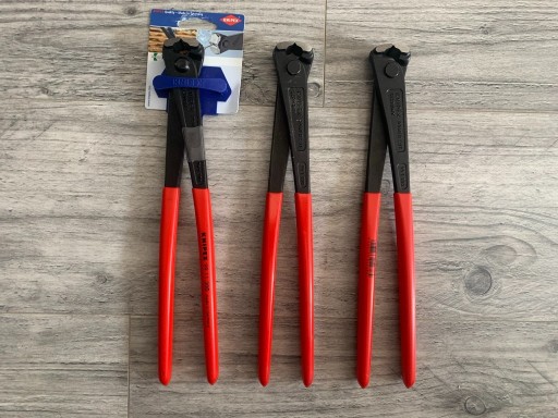 Zdjęcie oferty: Obcęgi zbrojarskie polerowane Knipex NOWE 300mm