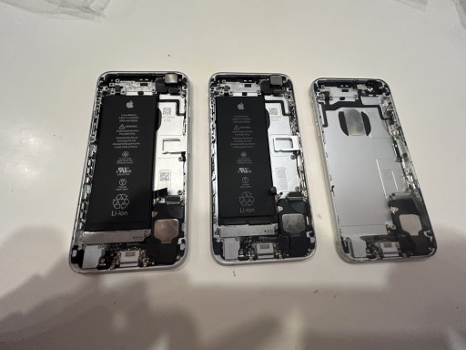 Zdjęcie oferty: Korpus obudowa iPhone 6s silver srebrny uzbrojony