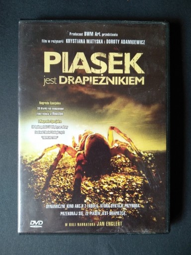 Zdjęcie oferty: PIASEK JEST DRAPIEŻNIKIEM - PŁYTA DVD  - DOKUMENT