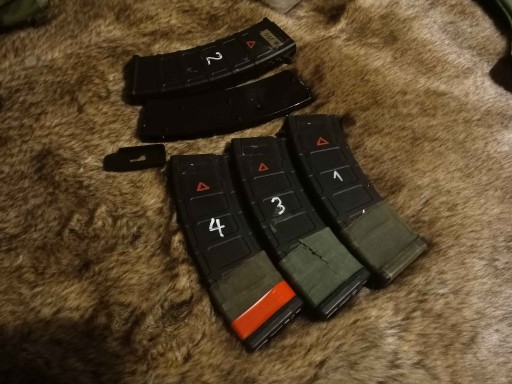 Zdjęcie oferty: Zestaw 3 magazynków do replik ak 74 D-Day o zmiennej pojemności