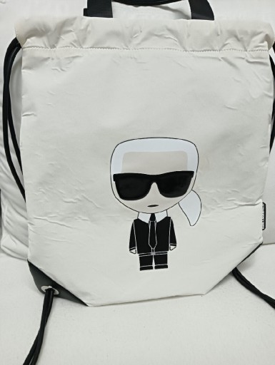 Zdjęcie oferty: Worek plecak konik nylon Karl Lagerfeld 