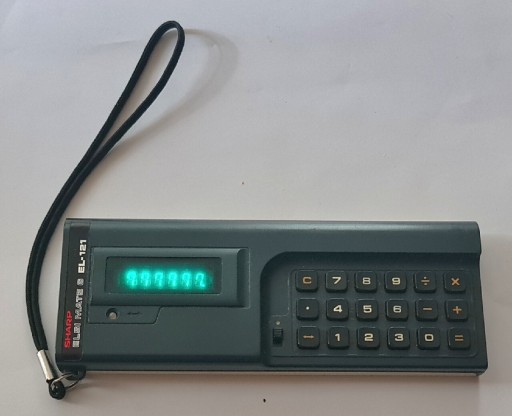 Zdjęcie oferty: Kalkulator Vintage Sharp ELSI MATE 6 EL-121
