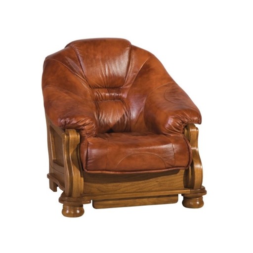 Zdjęcie oferty: Fotel skórzany skóra naturalna DAPHNE