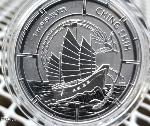 Zdjęcie oferty: Srebrna moneta Ching Shih Pirate Queens 2021 1 uncja Ag.999