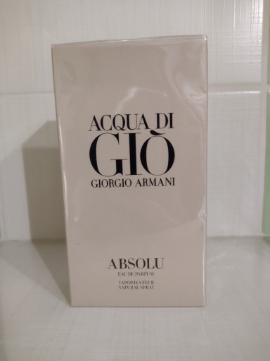 Zdjęcie oferty: Acqua di Gio Absolu woda perfumowana 125 ml