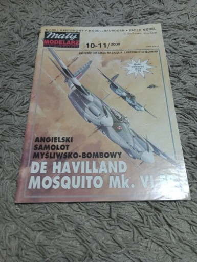 Zdjęcie oferty: Dr Havilland Mosquito-Mały Modelarz 10-11/2000