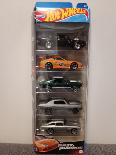 Zdjęcie oferty: Hot Wheels Fast&Furious 5pack