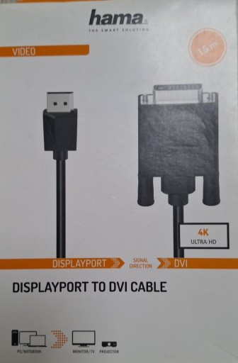 Zdjęcie oferty: Kabel Displayport --> DVI