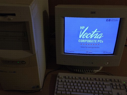 Zdjęcie oferty: Retro komputer PC HP Vectra 600MHz Hawlett Packard