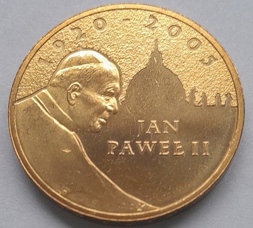 Zdjęcie oferty: 2 zł Jan Paweł II 2005 r.