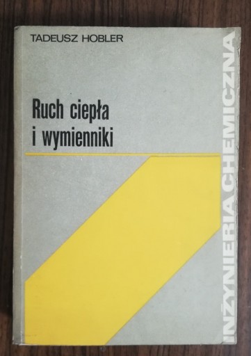 Zdjęcie oferty: Ruch ciepła i wymienniki T. HOBLER