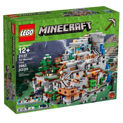 Zdjęcie oferty: Unikat Lego Minecraft Górska Jaskinia 21137