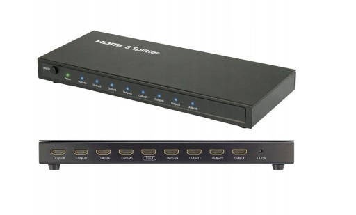 Zdjęcie oferty: Splitter aktywny HDMI 1x8 4K