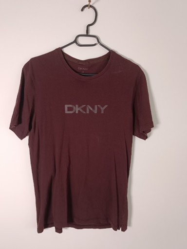 Zdjęcie oferty: Koszulka T-Shirt Bordowa * DKNY * roz.M