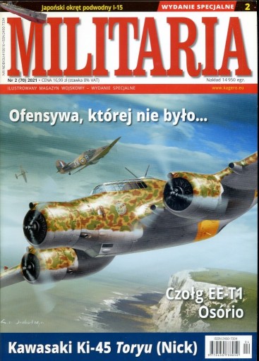 Zdjęcie oferty: "Militaria" Ilustr. mag. historyczny 2021 nr 2(70)