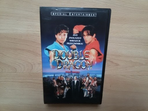 Zdjęcie oferty: DOUBLE DRAGON / ZNAK SMOKA (1994) [VHS] stan + DB
