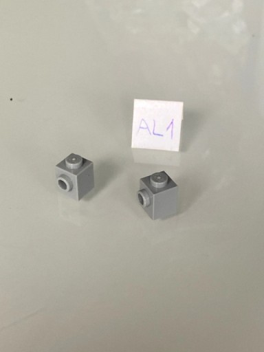 Zdjęcie oferty: 2 x LEGO 87087 KLOCEK 1x1 szary jasny LBG