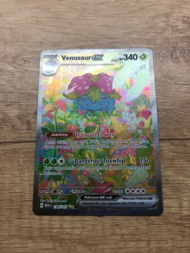 Zdjęcie oferty:  Karta Pokemon 151 Venusaur ex 198/ 165