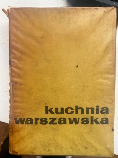 Zdjęcie oferty: Kuchnia warszawska wydanie 1966
