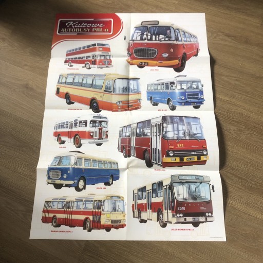 Zdjęcie oferty: Kultowe Autobusy PRL-uplakat