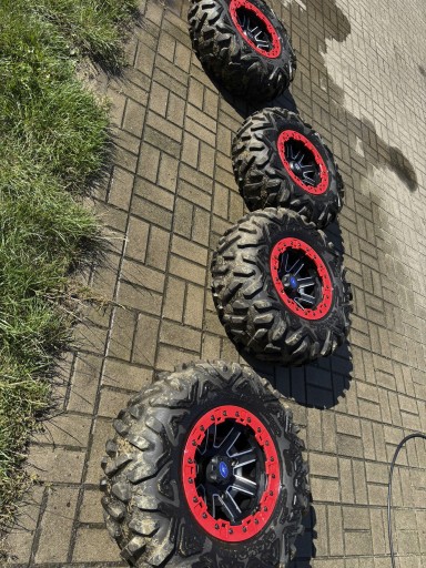 Zdjęcie oferty: Polaris 4 x Felgi, Koła 14" Beadlock z oponami Maxxis Bighorn do RZR