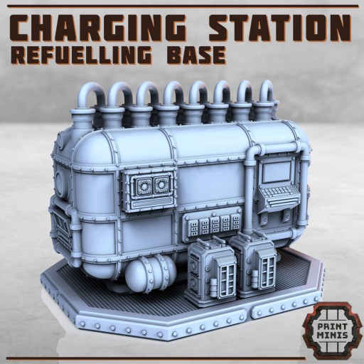 Zdjęcie oferty: Charging Station - Refuelling Base  - Print Minis
