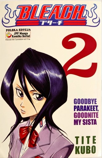 Zdjęcie oferty: Bleach tom 2-Goodbye parakeet, goodnite my sistaPL