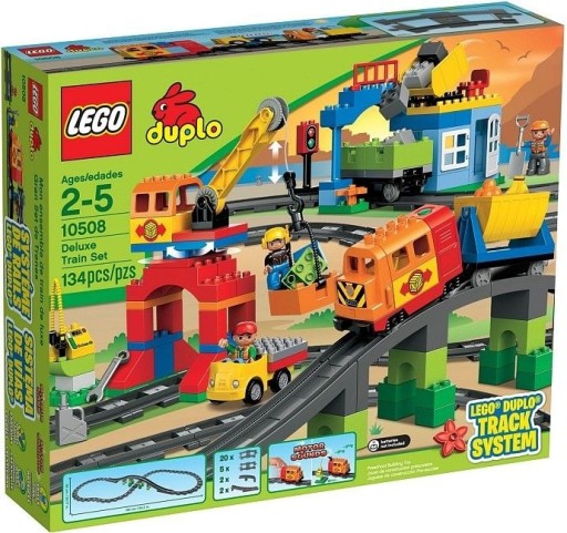 Zdjęcie oferty: LEGO Duplo 10508 Pociąg Zestaw Deluxe