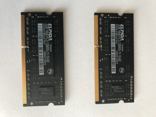 Zdjęcie oferty: OKAZJA DDR3 ELPIDA 2GB 1Rx8 PC3-12800S-11-10-B2