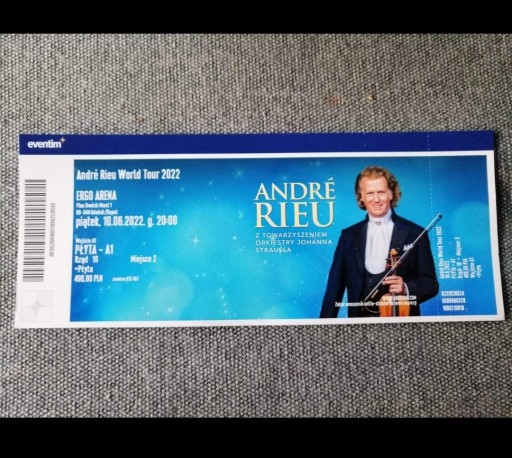 Zdjęcie oferty: Bilet na koncert Andre Rieu