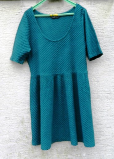 Zdjęcie oferty: Bawełniana sukienka w kolorze morskim 40/42