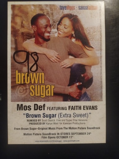 Zdjęcie oferty: Mos Def Brown Sugar (Extra Sweet) singiel winyl